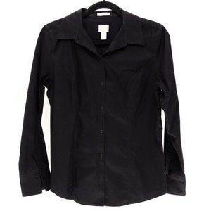 Chico's No Iron Dress Shirt Size 0.5